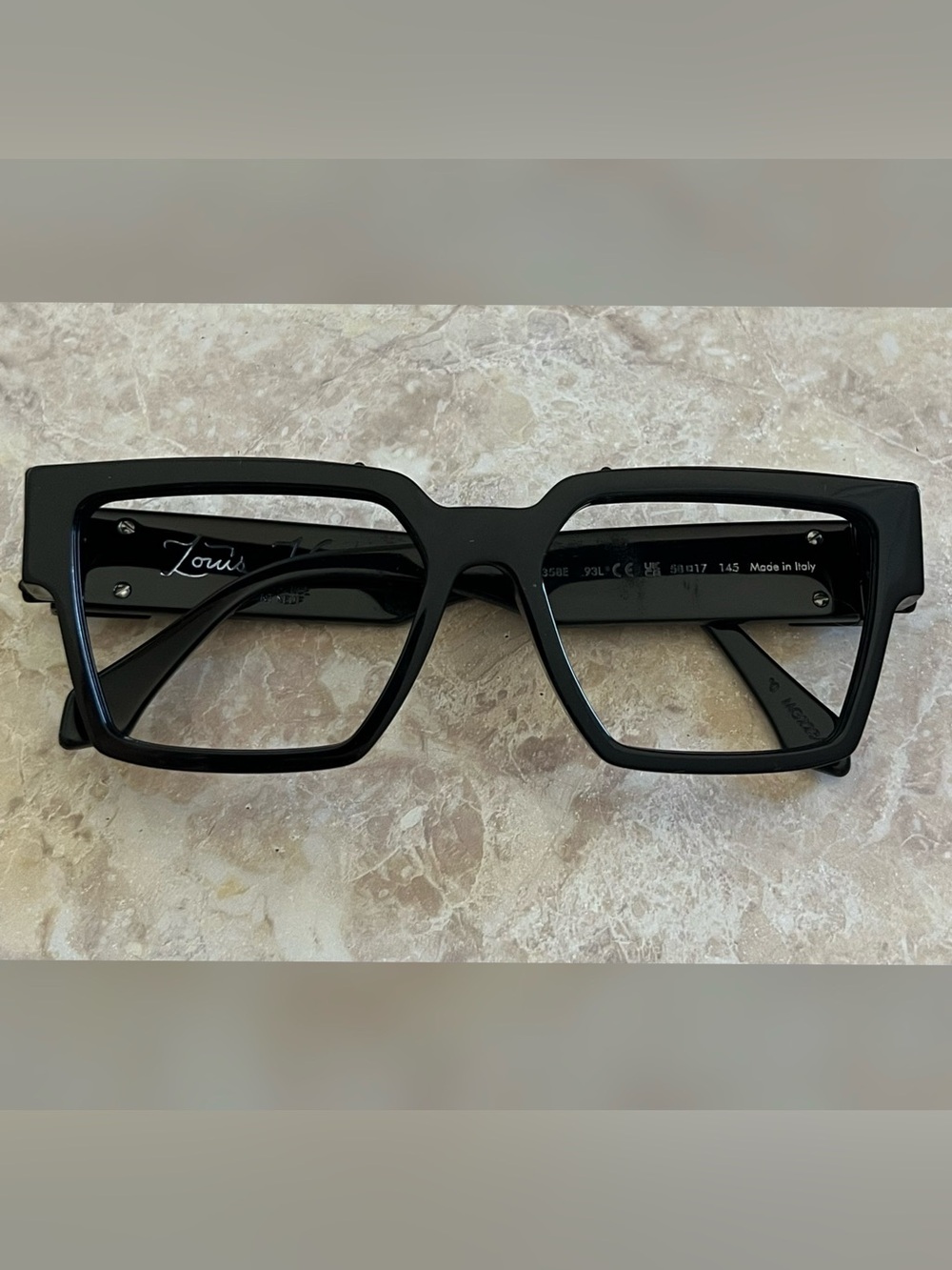 Louis Vuitton 1.1 Millionaires Sunglasses Frames Black Color